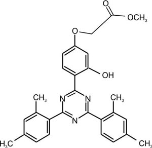 2,4-Bis(2,4-dimethylphenyl)-6-(2-hydroxy-4-methyl acetoxy)-1, 3, 5-triazine (Appolo-1165)