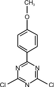 2,4-Dichloro-6-(4-methoxyphenyl)-1, 3,5-triazine (Appolo-122)