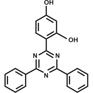 2-(2,4-Dihydroxyphenyl)-4,6-diphenyl-1,3,5-triazine (Stellar-2016)