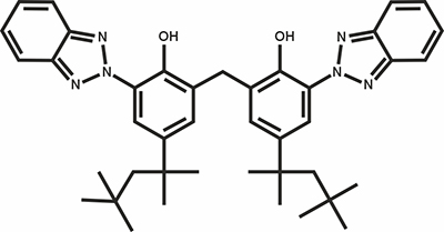 2,2′-Methylenebis[6-(2H-benzotriazol-2-yl)-4-(1,1,3,3-tetramethylbutyl)phenol] (Sarasorb M (MBBT))