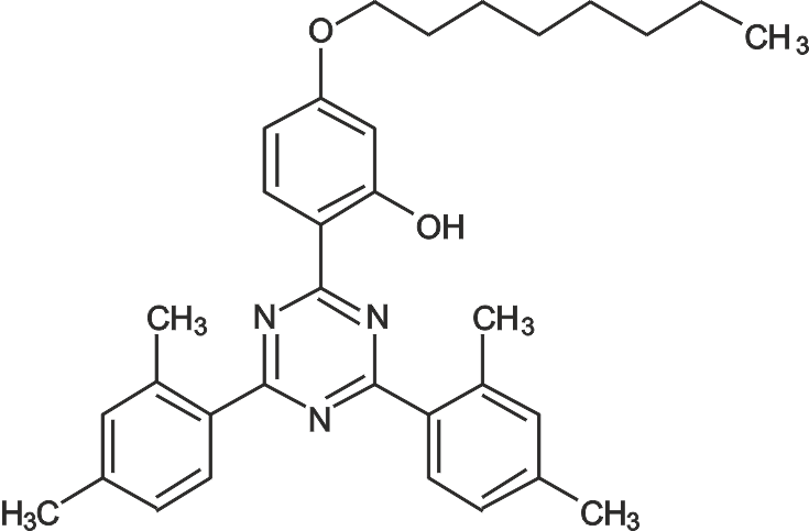 2,4-Bis(2,4-dimethylphenyl)-6-(2-hydroxy-4-octyloxyphenyl)-1,3,5-triazine (Appolo-1164)
