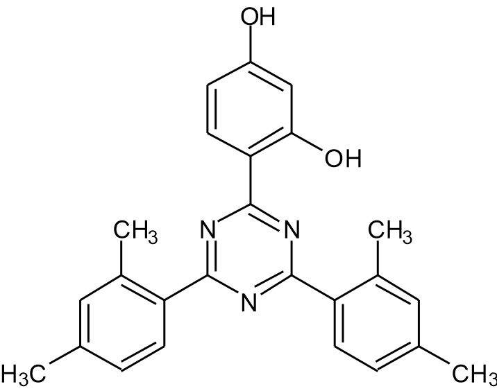 2,4-Bis(2,4-dimethylphenyl)-6-(2,4-dihydroxyphenyl)-1,3,5-triazine (Appolo-107)