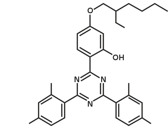 2-(4,6-bis(2,4-dimethylphenyl)-1,3,5-triazin-2-yl)-5 -((2-ethylhexyl)oxy)phenol (Appolo-1164L)