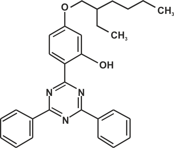 2-(4,6-diphenyl-1,3,5-triazin-2-yl)-5-((2-ethylhexyl)oxy)  phenol (Appolo-1580) [Under Development]