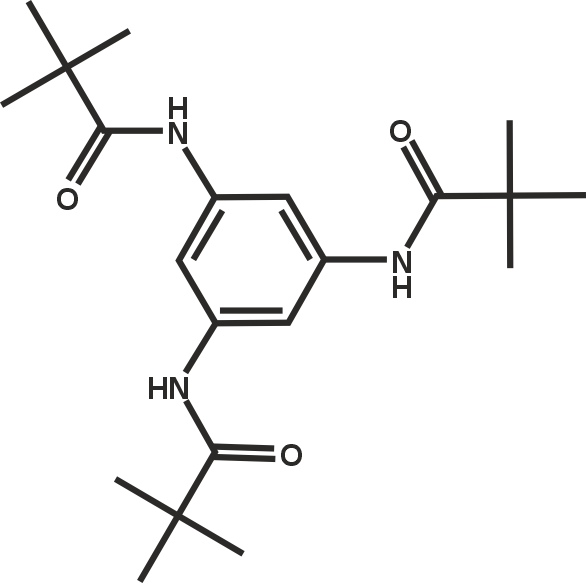 1,3,5-tris-[2,2-dimethylpropionylamino]benzene (Saraclear XT 386)