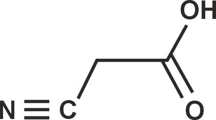 Cyno acetic acid