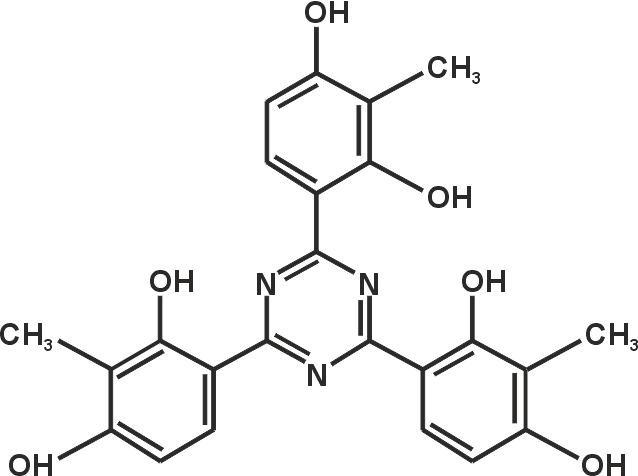 4,4,4"-(1,3,5-triazine-2,4,6-triytris(2-methylbenzene-1,3-diol (Appolo-461)