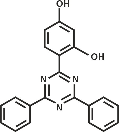 2-(2,4-Dihydroxyphenyl)-4,6-diphenyl-1,3,5-triazine  (Stellar-2016)
