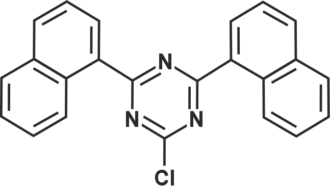 2-Chloro-4,6-di-1-naphthalenyl-1,3,5-triazine (78941-32-9) (Stellar-2042)