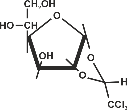 Alpha-d-glucofuranose,1,2-0-(2,2,2-trichloroethylidene)-,(r)