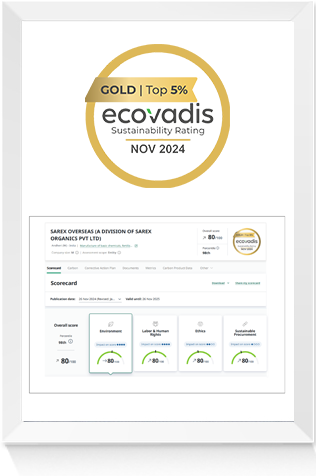 Ecovadis Certificate