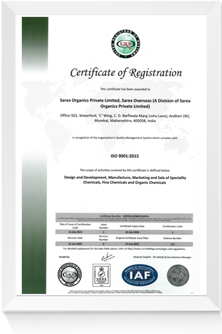 ISO Certificates 9001