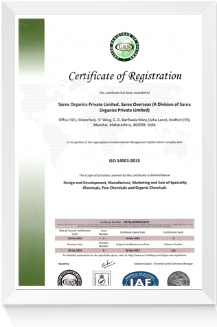 ISO Certificates 14001