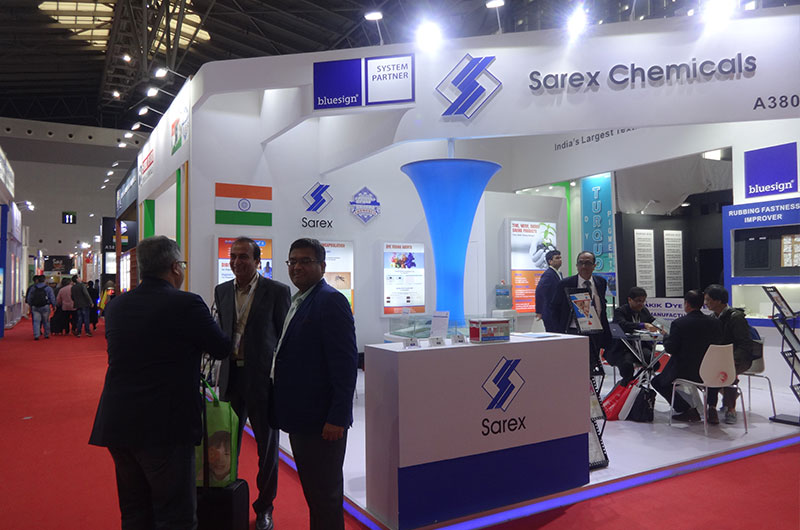 Interdye China 2019 (Shanghai) Sarex Chemicals